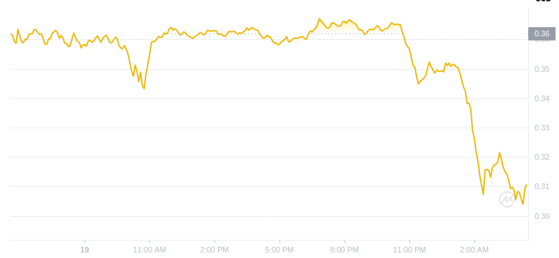 Der aktuellste Preis von Dogecoin um 04:00 Uhr am 20. Dezember 2024