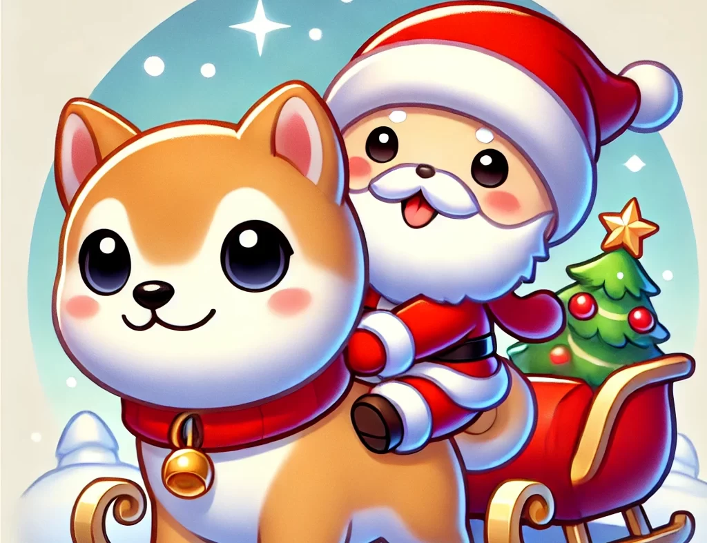 Santa Claus Rides Shiba (SANTSHIB) Solana Memecoin bondit de 19 000 % avant la première cotation en bourse, tandis que PEPE et Dogecoin chutent