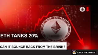 Ethereum plonge de 20 % – peut-il rebondir depuis le bord ?