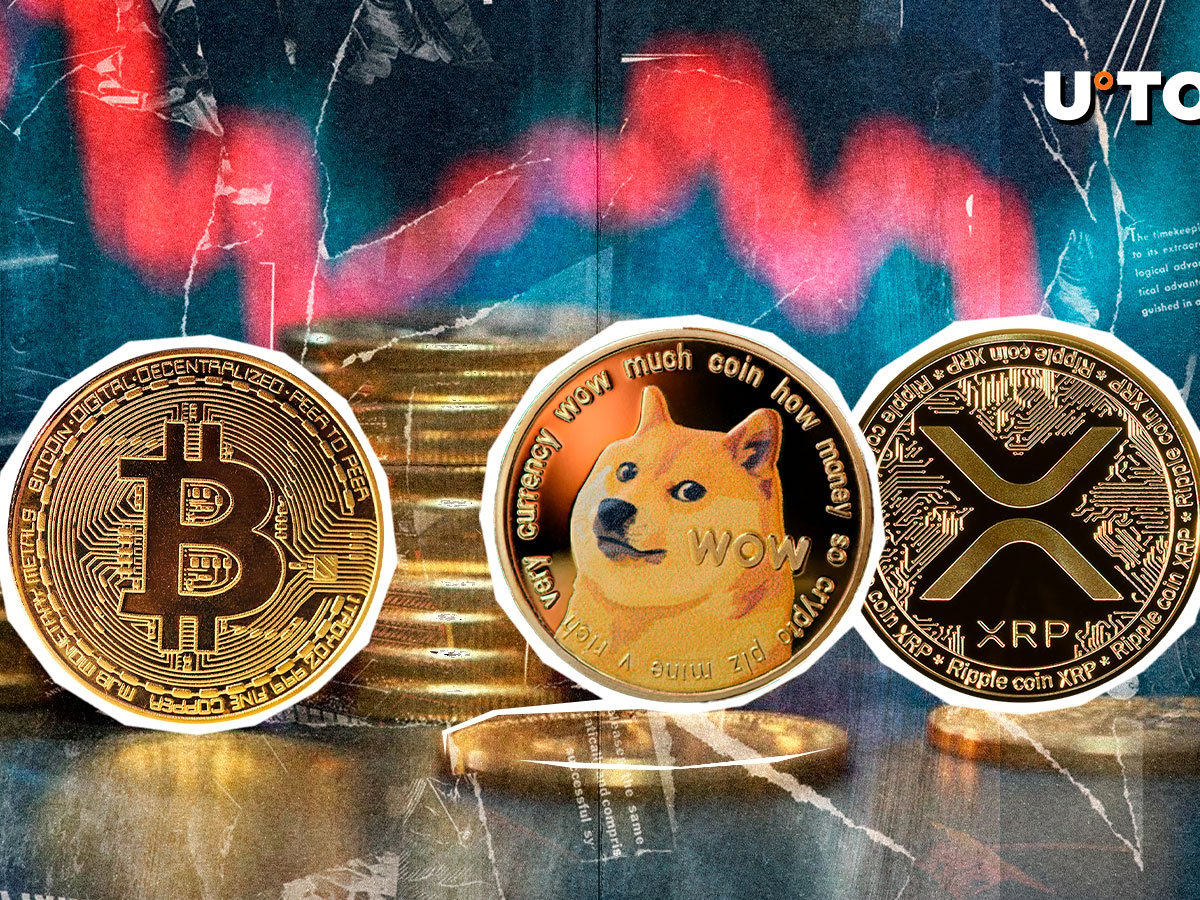 BTC, DOGE and XRP in Spotlight as Crypto Liquidations Down to $240 Million