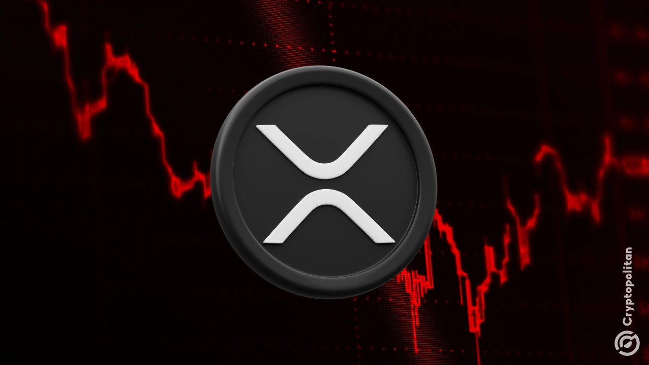 XRP leads crypto decline with 5.2% drop. Are the bears taking charge?