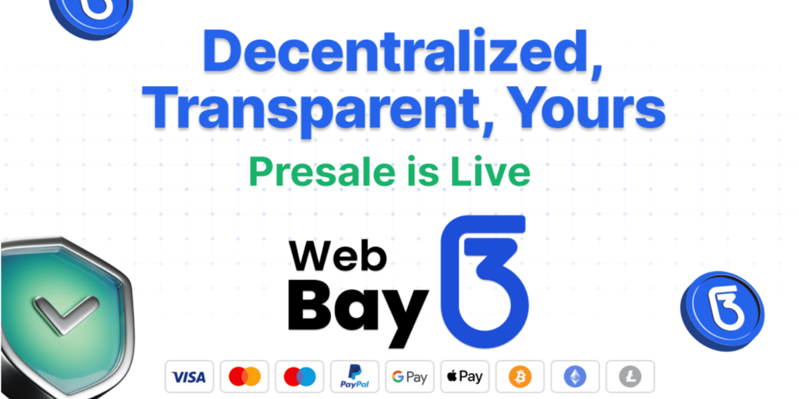 Web3Bay의 3BAY 토큰은 $0.003부터 시작하고 투자 수익률 6430%는 Dogecoin과 Shiba Inu 경쟁 속에서 쇼를 훔칩니다.