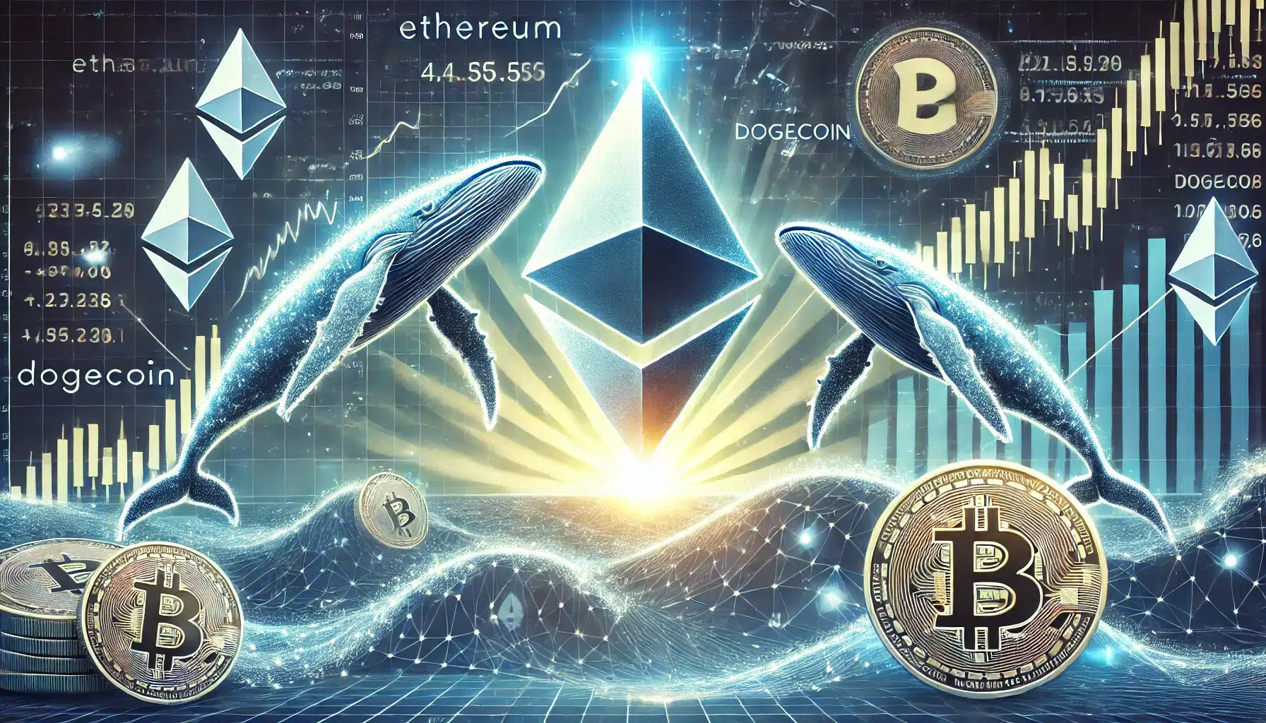 Ethereum and Dogecoin Gain Momentum with Whale Activity: Key Levels to Watch