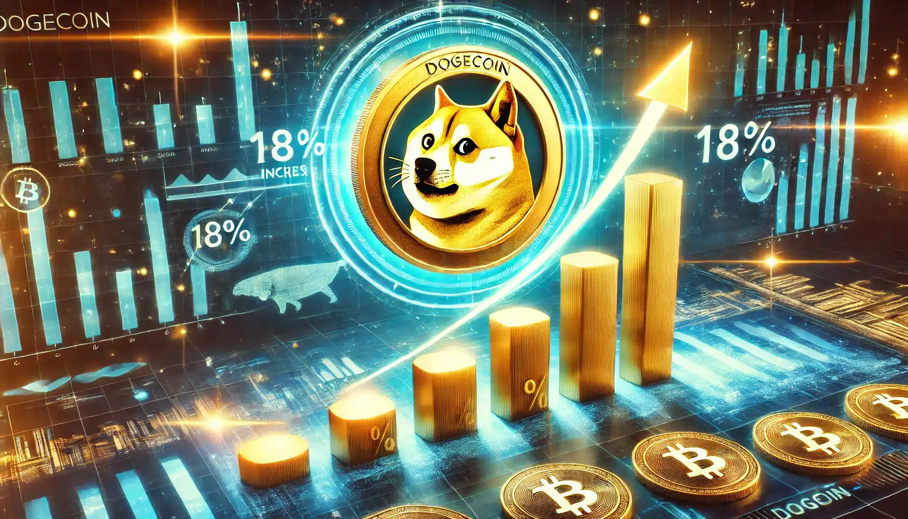 Dogecoin 가격이 일주일 만에 18% 상승: 고래가 1달러까지 밀어붙일까요?