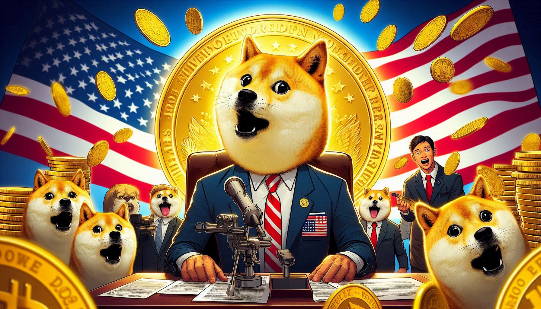 美国政府支持DOGE？令人惊讶的网站推出后，狗狗币飙升 13%