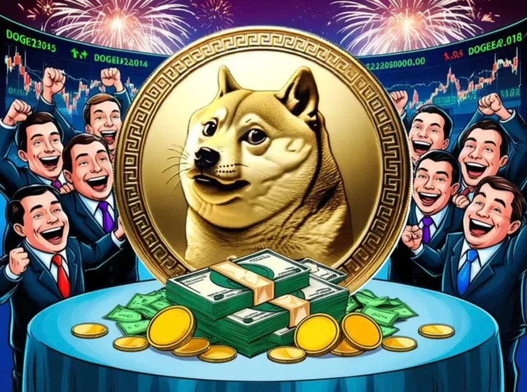 DOGE 웹 사이트에 로고가 나타난 후 Dogecoin 가격이 상승합니다.