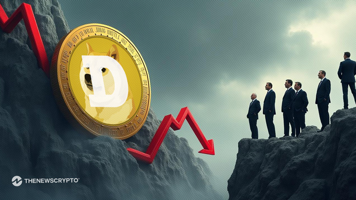 Dogecoin (Doge) a subi 16% du plongeon dans l'accident du marché des crypto-monnaies