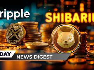 Ripple在新报告中揭示了其XRP持有，Shiba Inu Key Dev进行了重要的Shibarium澄清，Grayscale dogecoin Trust上线...