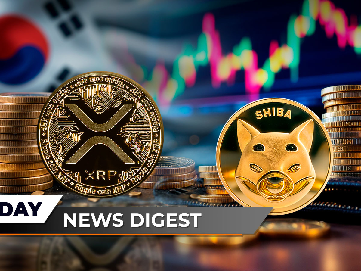 韓國加密貨幣少校的交流突然重命名XRP，3,368,549,976,020 Shiba Inu，一分鐘內，Dogecoin Open Isport在24中增長了92億美元...