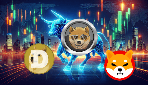 Doden und Dogecoin und Shiba Inu sind 10.000% der Anstieg in Dogen, die auf dem Bärenmarkt zu kämpfen haben